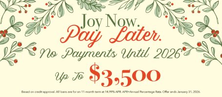 Priority Trust Holiday Loan Graphic